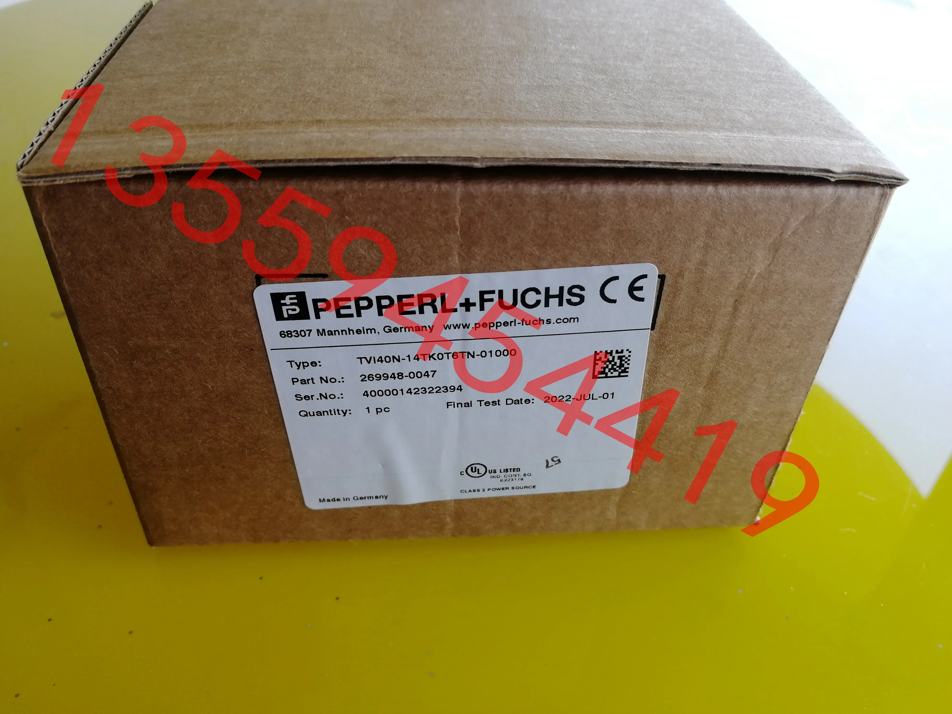 2025.4 PF Beijiafu 인코더 TVI40N-14TK0T6TN-01000 원본