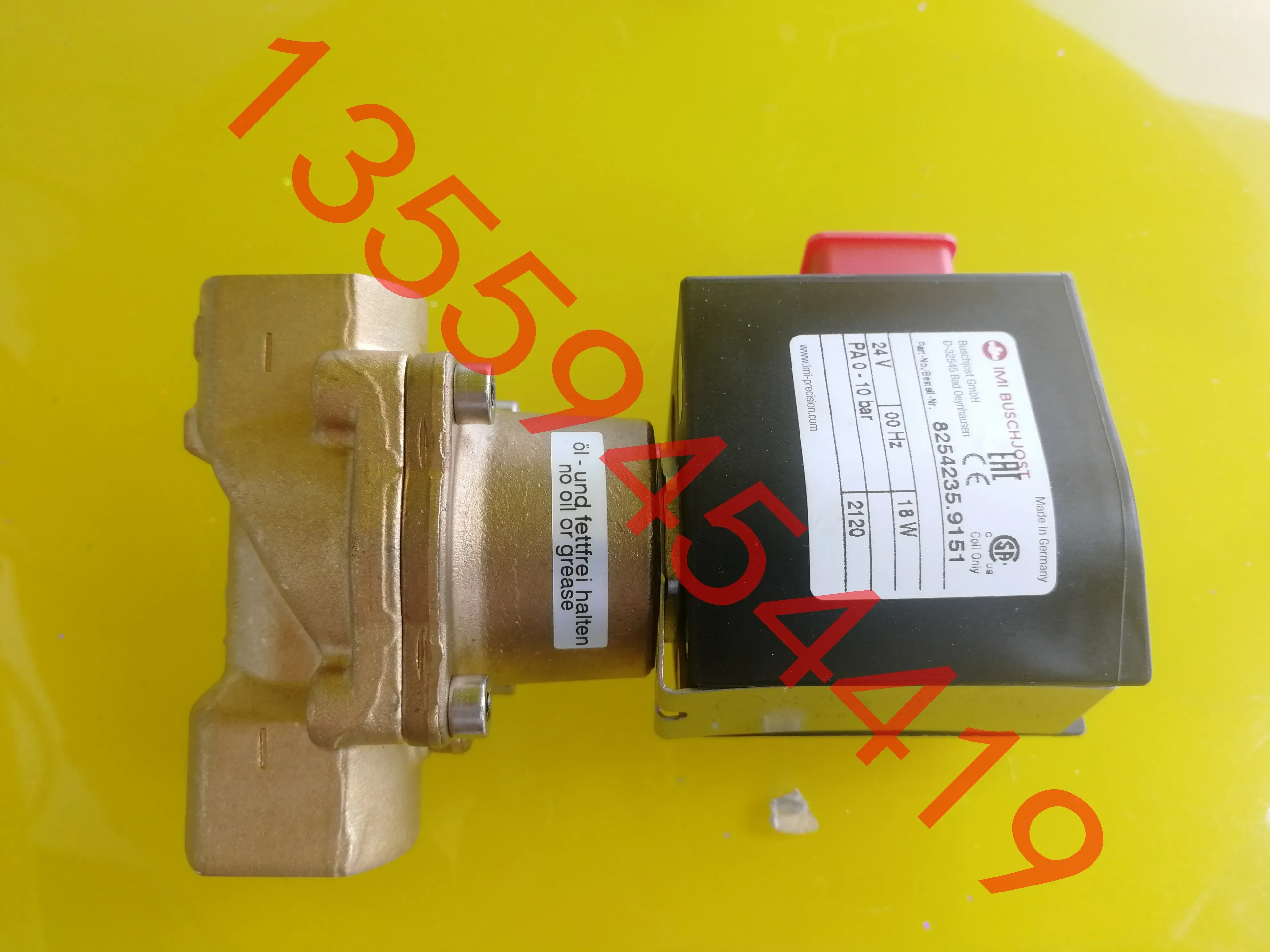 2025.4 Norgren Baoshuo 솔레노이드 밸브 8254235 .9151.024.00 포장 24V.