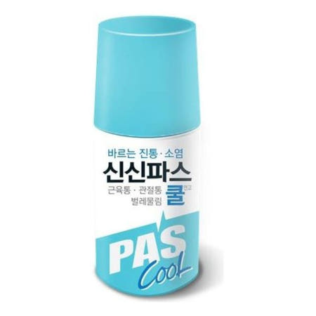혜명생필품마트 신신파스 쿨 연고 롤온타입 관절통 모기 진통