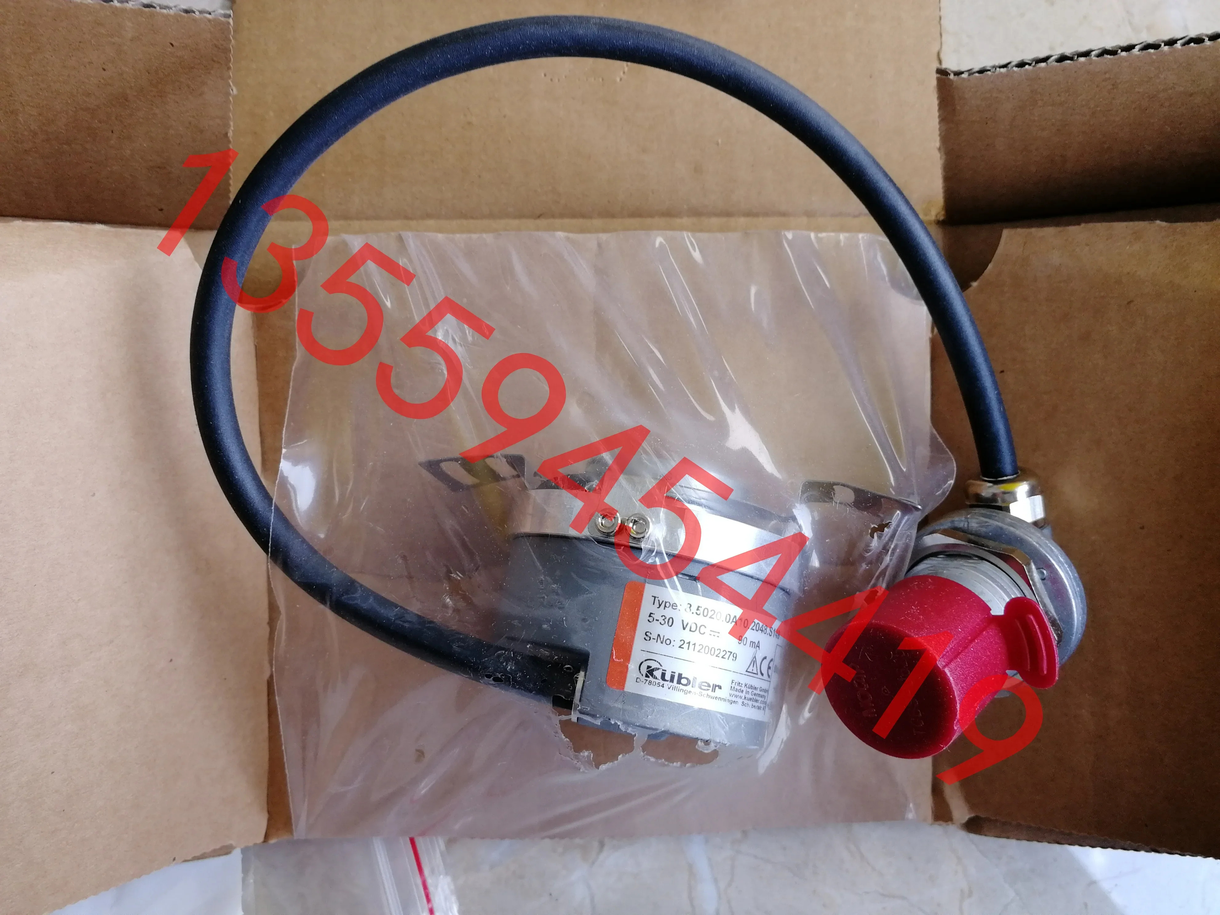 2025.4 Kubler 인코더 8.520.0A10.2048.S149 납품