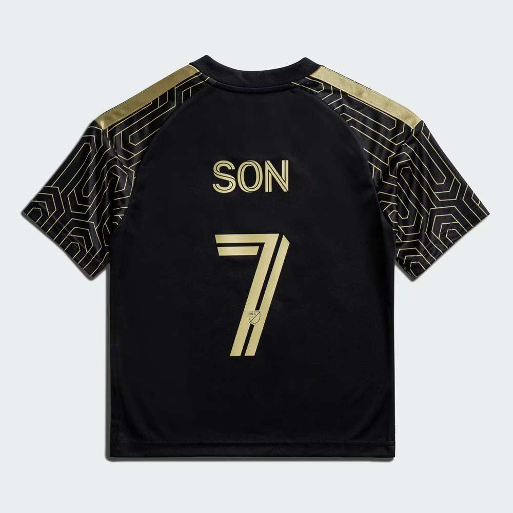아디다스 26 LAFC 손흥민 유니폼 홈 반팔 저지 등번호 선수명 HOME(블랙_키즈), 국내 사이즈 150 - 상세 이미지 2