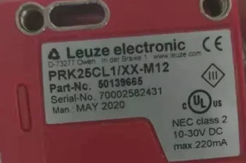 2025.4 LEUZE 광전센서 PRK25CL1/XX-M12 교섭 납품 50139665