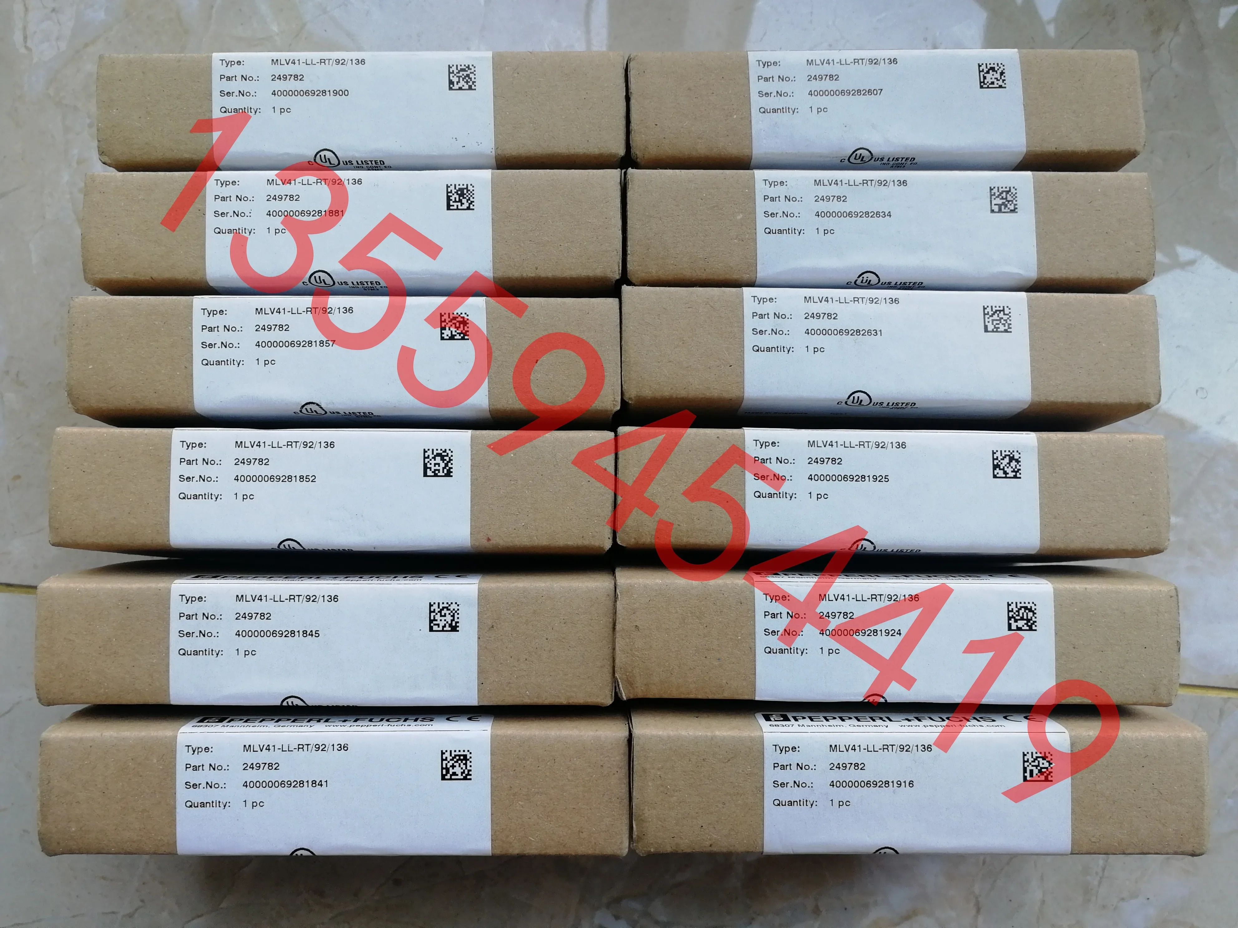 2025.4 PF 브레이징 센서 MLV41-LL-RT/92/136 IR-2492