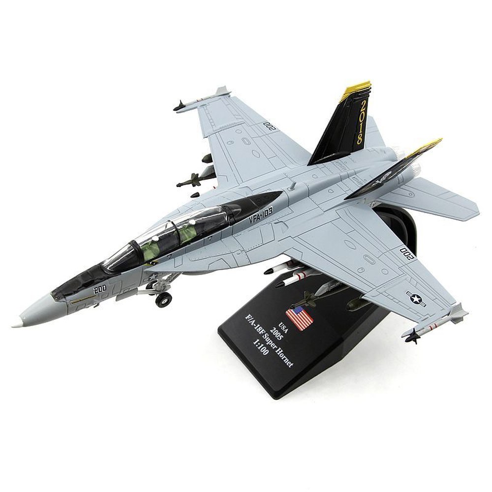 밀리터리 모형 다이 18 전투기 슈퍼호넷 졸리로저스 호넷 트 F18 F 비행기 B 2A 이 아닌 사이즈 주의 - 상품 이미지