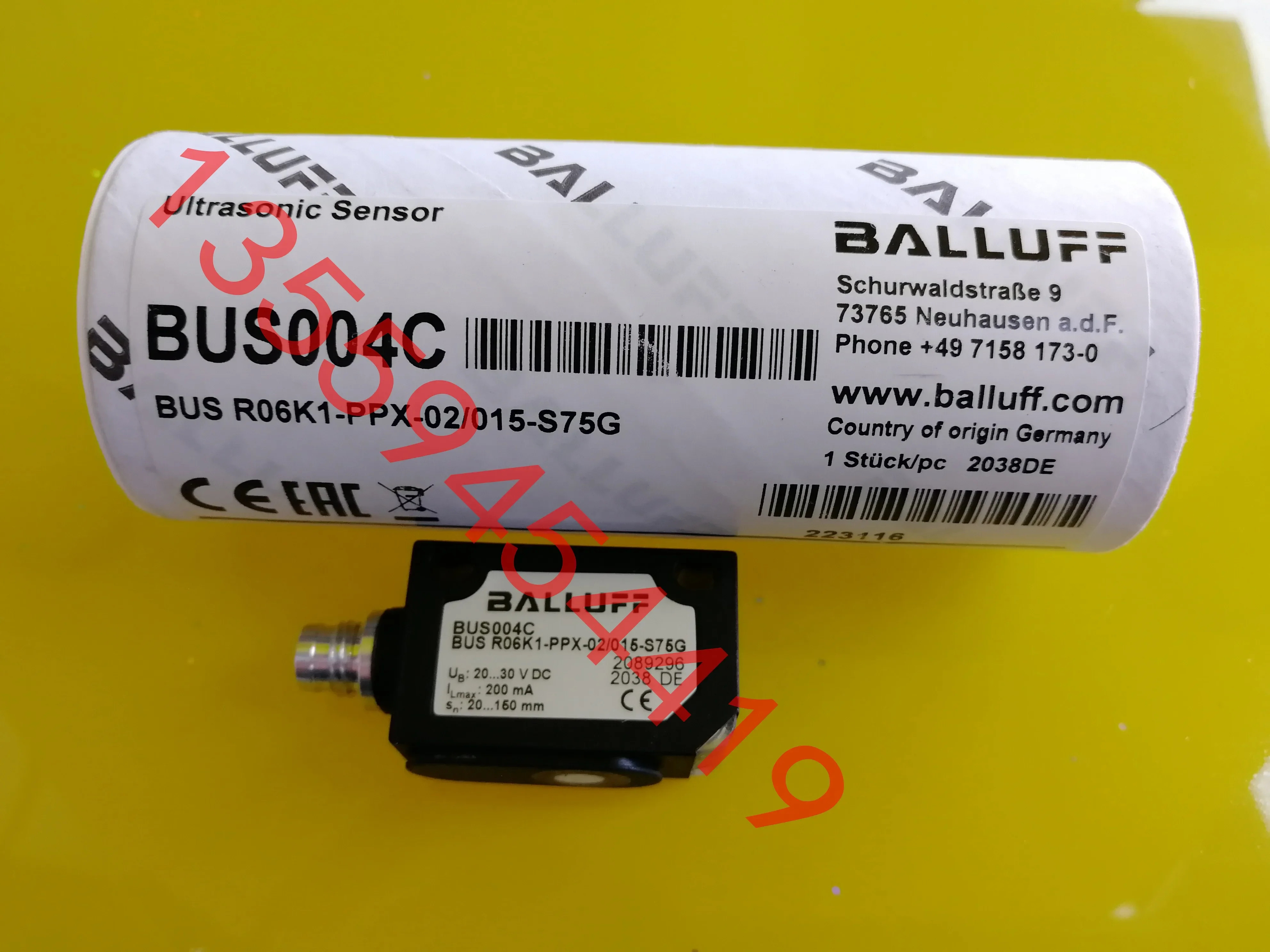 2025.4 BALLUFF BUS004C R06K1-PPX-02/015-S75G 납품