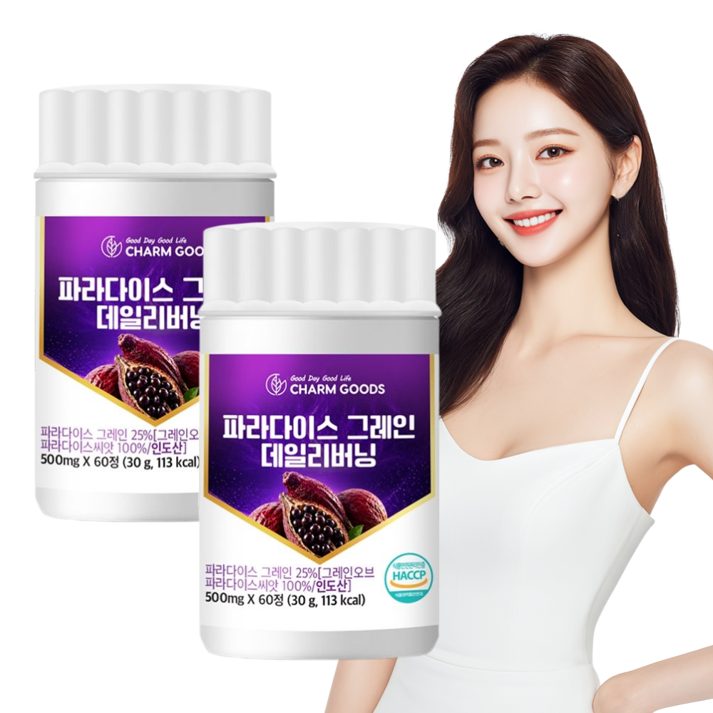 파라다이스 그레인 버닝 그래인 6파라돌 효능 60정, 2개 - 상품 이미지