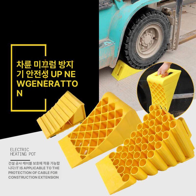 화물 고임목 이동식 반자동 차량용간이리프트 인양기 팔레트 바퀴형 포크리프트 - 상세 이미지 5