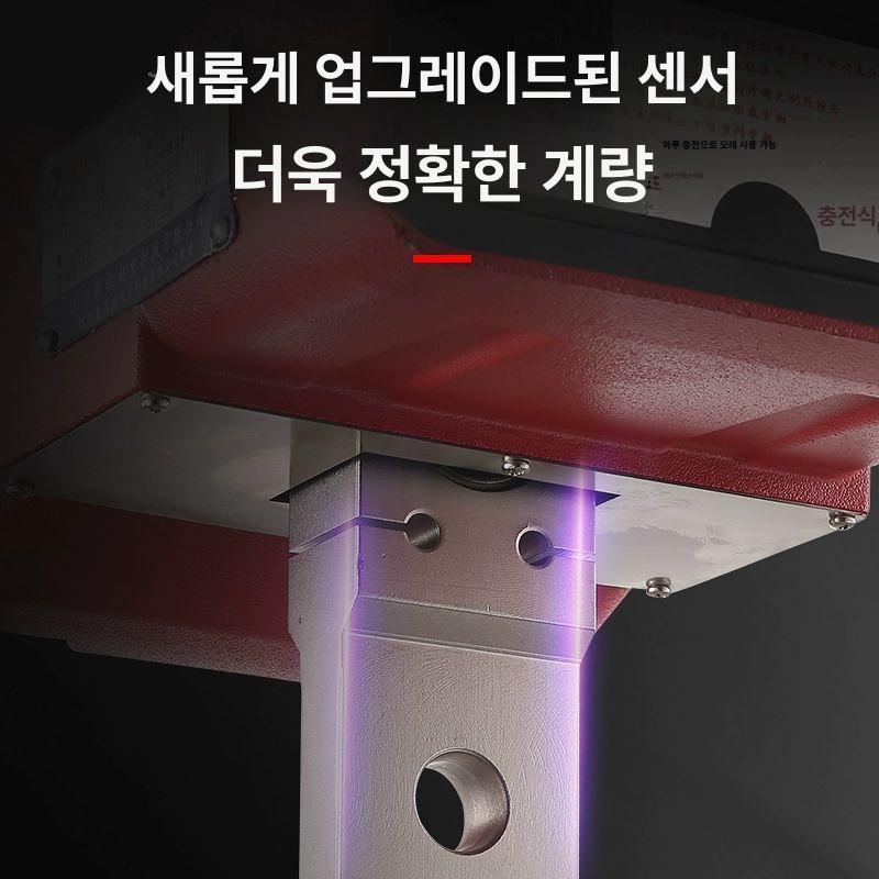 산업용 매달림저울 중화물 고정밀 계근대 무게 후크 디지털 공업용 호이스트 계량기 - 상세 이미지 3