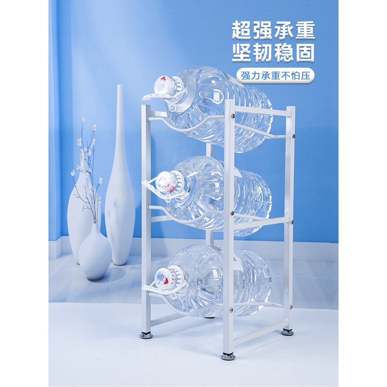 말통 12리터 리터 선반 12L15L 6개 13 배치 보관랙 캠핑 정리 스탠드 디스펜서 1 도톰한 탄소강싱글 배럴 이중화이트 18 9 - 상세 이미지 2