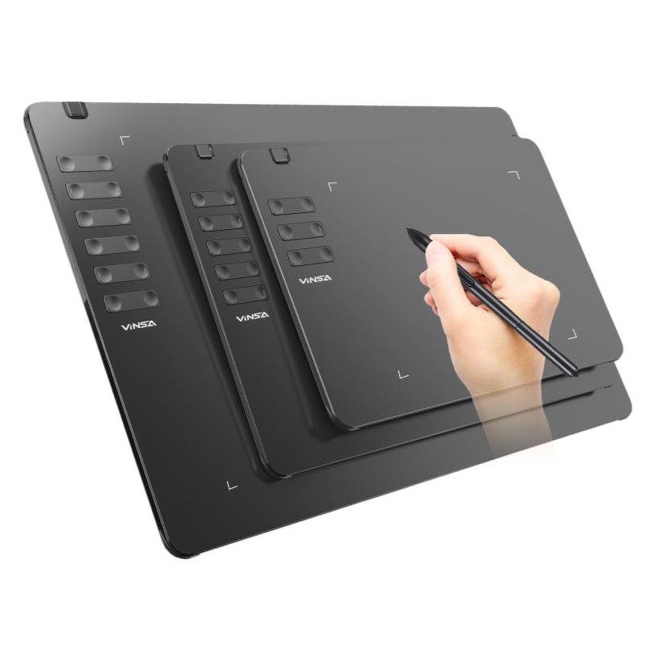 새상품 전환 T605 필기판 그립펜 핸드 컴퓨터 USB 마우스 움직임 수업용 인체 베이직 강의 T605 베이직 - 상품 이미지