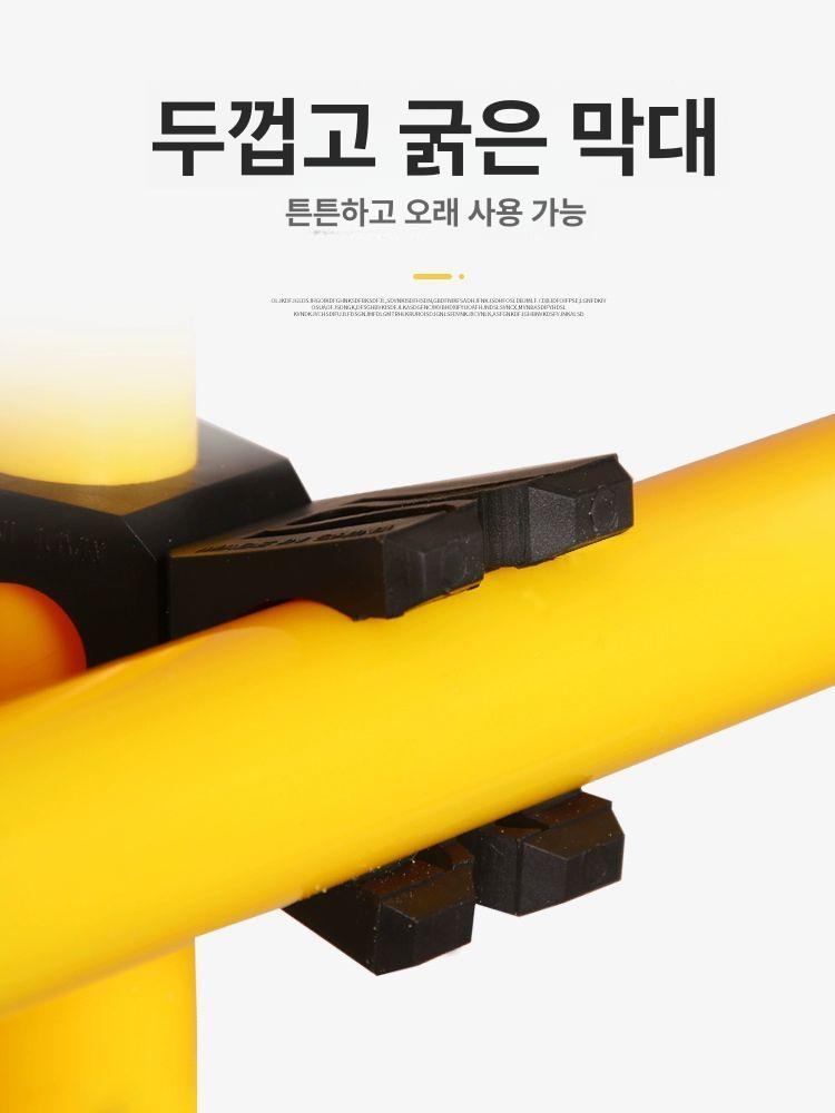 축구 폴대 드리블 장애물 허들 민첩성 연습 훈련장비 코너 용품 순발력 장대 폴막대 - 상세 이미지 4