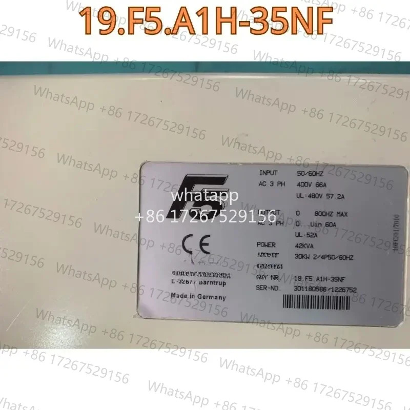 리퍼된 주파수 변환기 19.F5. A1H-35NF 19F5A1H-35NF 30KW 기능 리퍼 OK