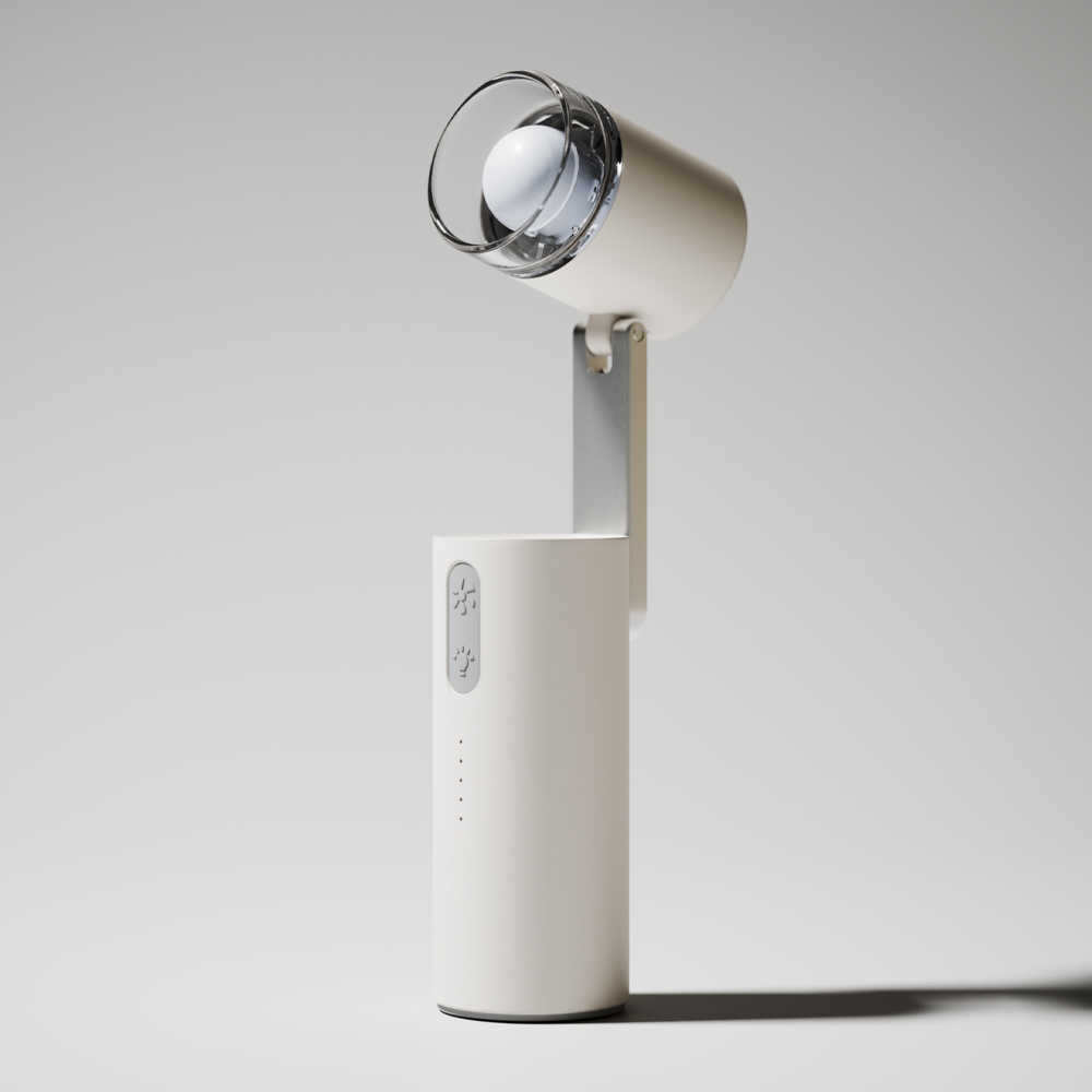 하이온 HP-2Turbo 휴대용 무선 LED 조명 각도 조절 미니 선풍기 - 상세 이미지 2
