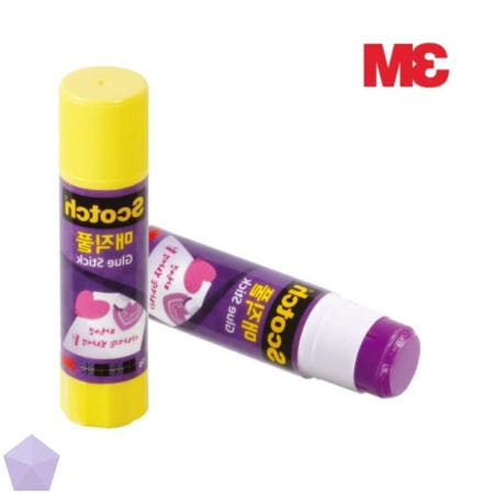 3M 보급창고 스카치 매직 풀 15g 보라색풀