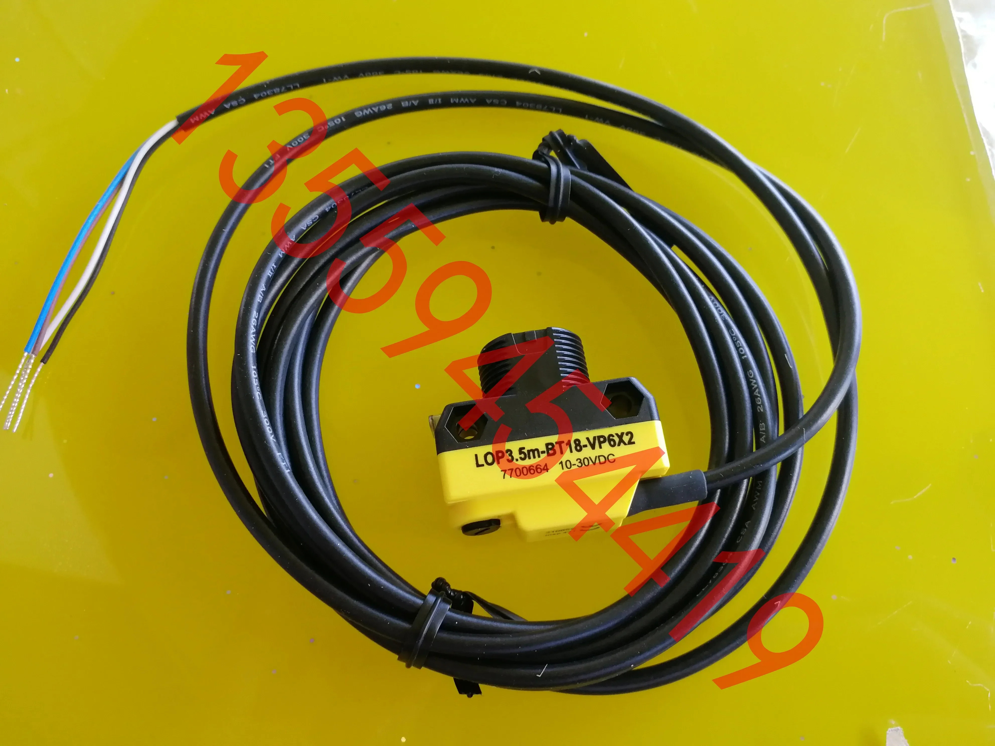 2025.4 TURCK 광전센서 LOP3.5m-BT18-VP6X2 납품