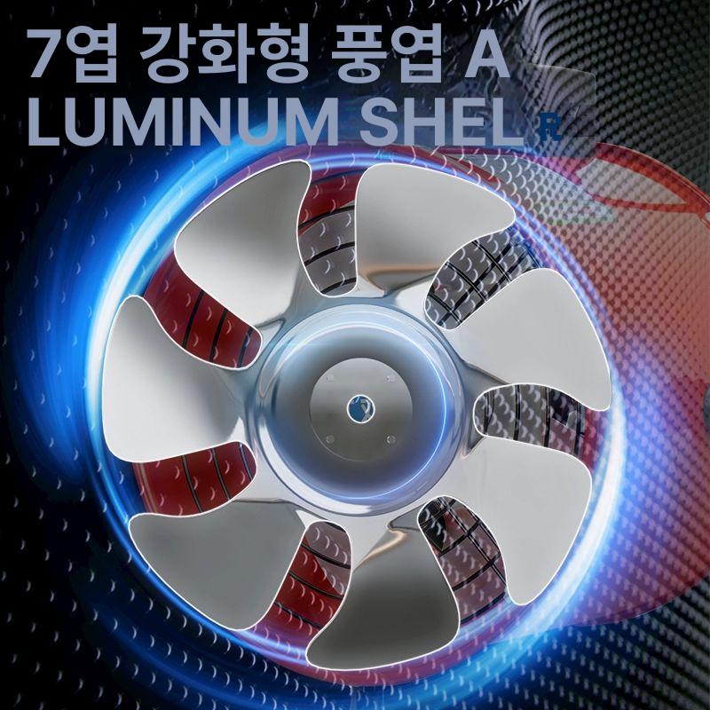 이동식 환풍기 흡연실 환기구 후드 스위치 원형지름 배기팬 방지 배풍기 실내 역류 - 상세 이미지 3