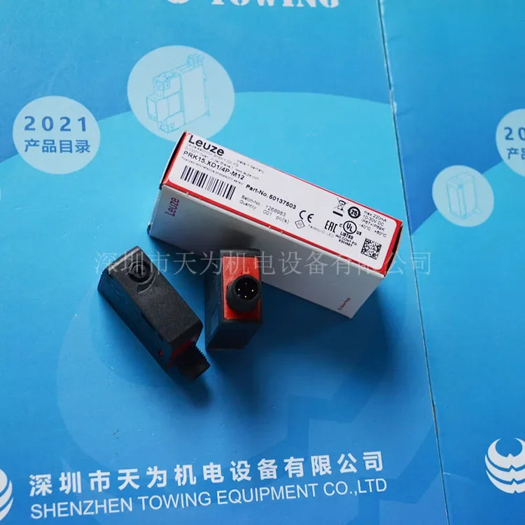 2025.4 원본 LEUZE 편광 반사 센서 PRK15.XD1/4P-M12