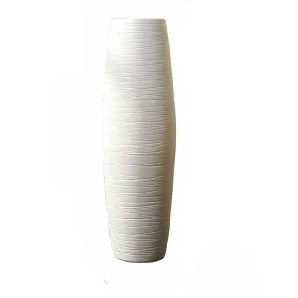 가든 1 화이트 오브제 긴 꽃병 거실 병 80cm 화병 장식 장 조화 대형 용류간지 화분 1 용류간지 병 - 상품 이미지