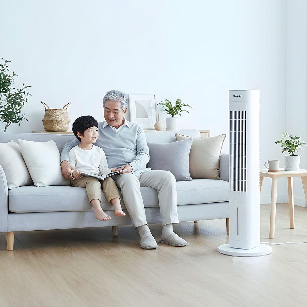 몽트라드 냉풍기 가정용 이동식 에어쿨러 저소음 리모콘 MTF-2000W - 상세 이미지 5