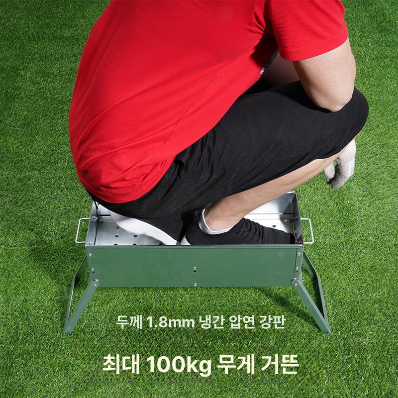 스텐 화로대 조리기구 숯불 훈제 바베큐그릴 불판 석쇠 도구 그릴망 직화 요리 - 상세 이미지 2