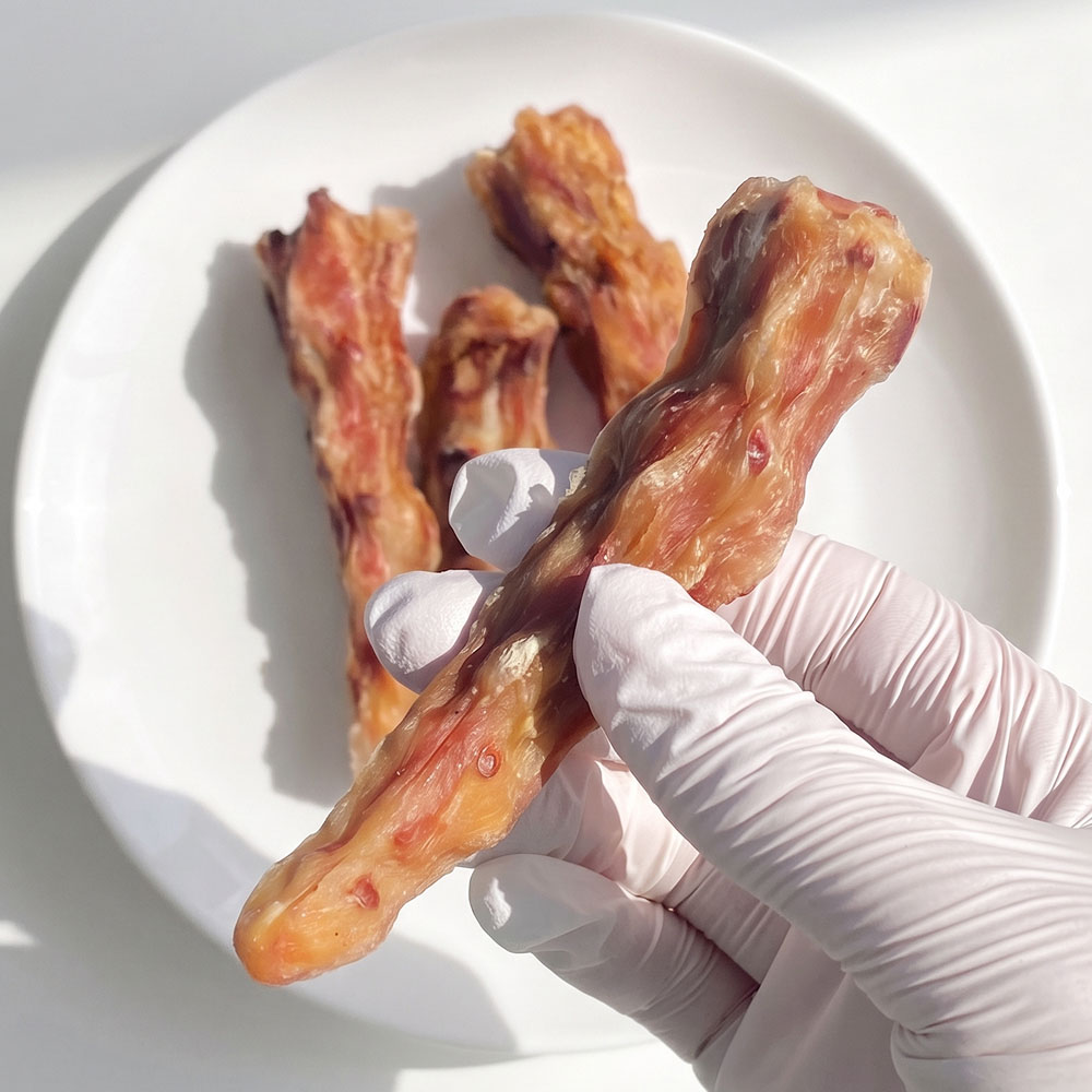대형견간식 강아지 국내산 돼지꼬리 300g 대용량 - 상품 이미지