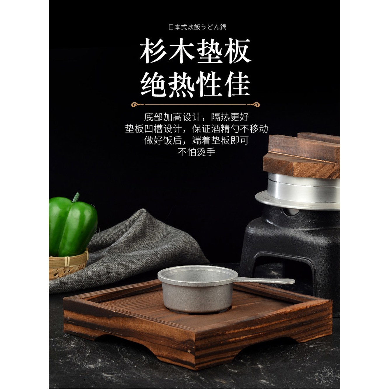 뚝배기 냄비 스몰 솥밥 식 비빔밥솥 캠핑 블랙 사이즈 밥솥 고체 미니 스몰 사이즈 블랙 비빔밥솥 - 상세 이미지 2