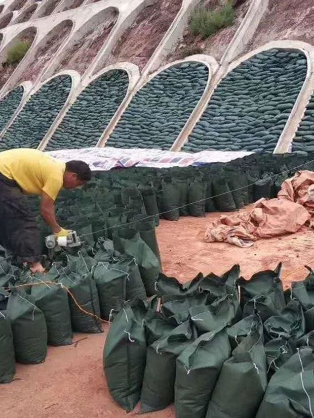 사면보호 생태포대 방수 토목용 경사면 제방 녹화 강화형 홍수 옹벽 - 상세 이미지 2