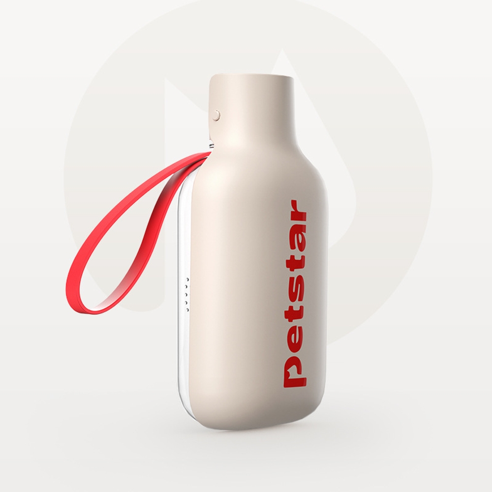 강아지 산책 물병 휴대용 350ml 550ml 접이식 간편 필수템 야외 급수기 고양이 겸용 커피 550ml - 상세 이미지 5