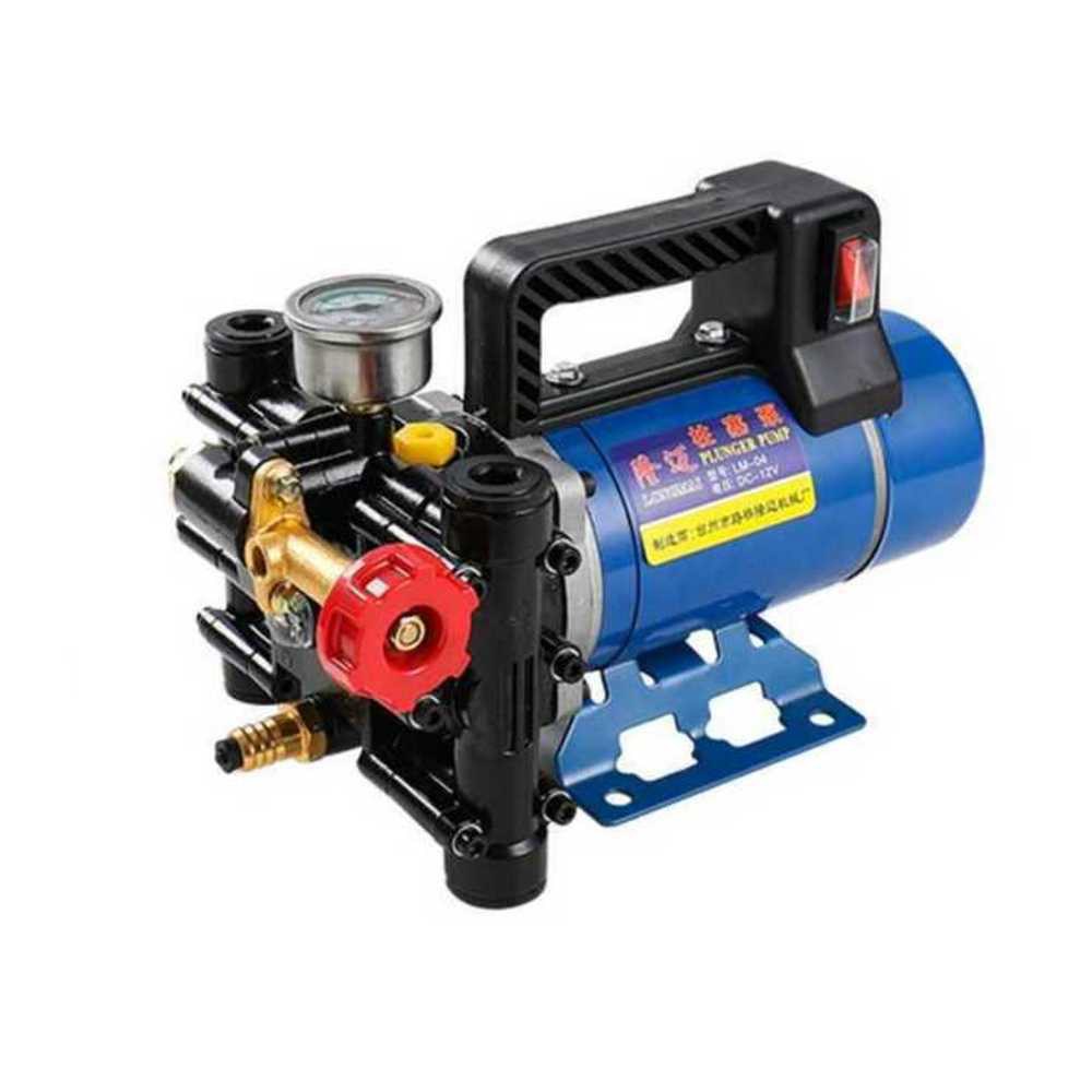 12V 분무 펌프 고전압 양수기 농업 분사 30m 휴대용 과수원 고압 1 12V 플런저 펌프 셀프배터리 필요 출수관 - 상품 이미지