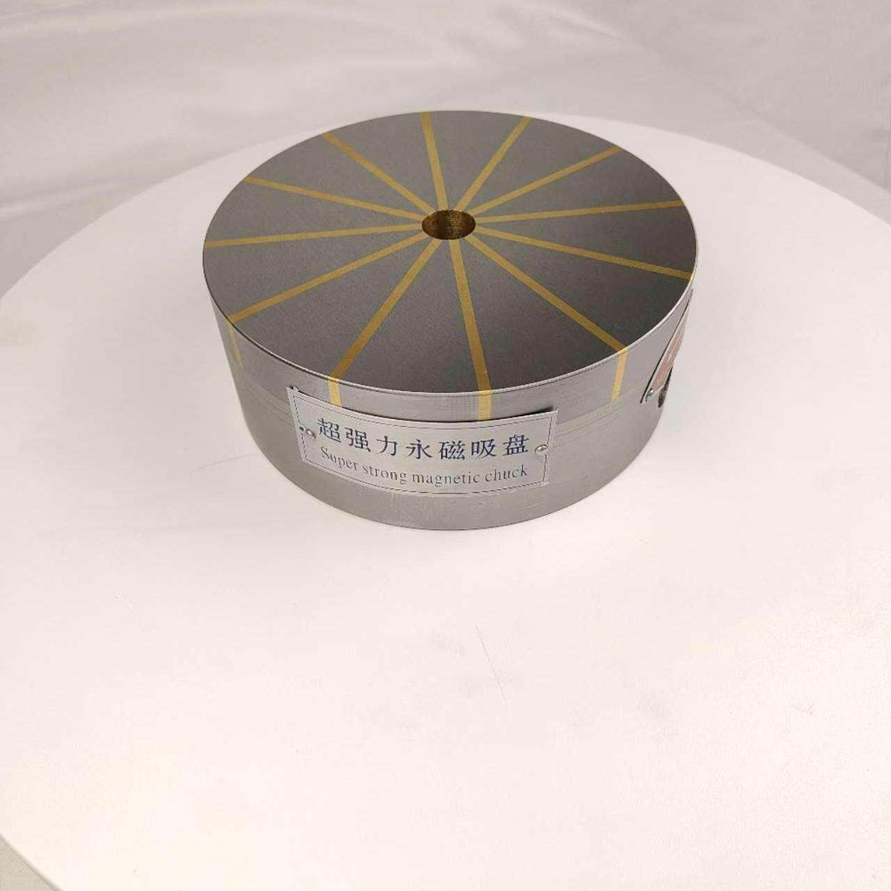 바이스 영구 밀링 지름 300MM 마그네틱척 원형 자력 강철 척 전자척 테이블 두께 1 그라인더 내역 100mm 평생수리 60일 - 상세 이미지 2
