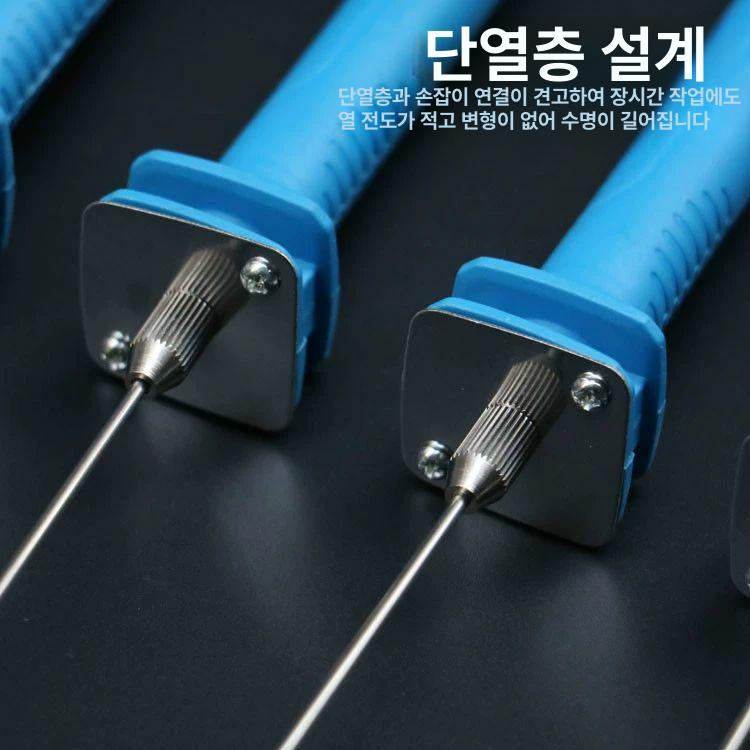 재단기 절단기 열선커터기 열선칼 히팅칼 커팅 스티로폼 우드락커터 핫나이프 도구 - 상세 이미지 2