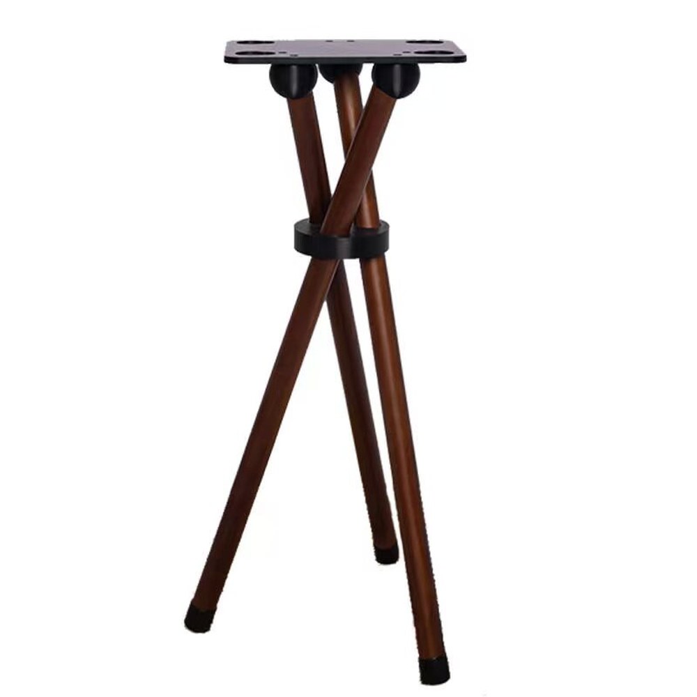 선반 스피커 고정 62cm 우퍼 받침대 스탠드 홀더 내추럴 1 액톤/3 블랙 호두나무 데스크톱 스피커 미 - 상품 이미지