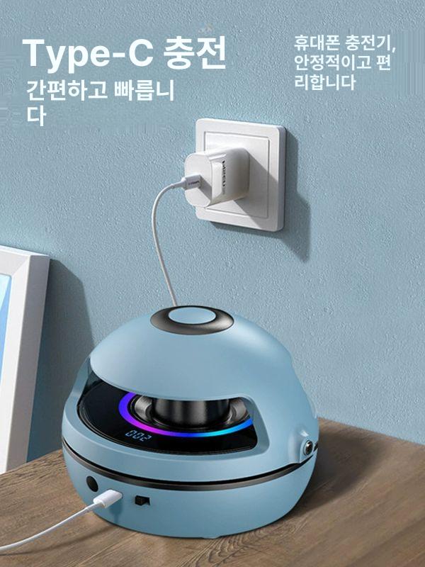 회전 자동줄넘기 기계 노란색 실내 점프 유산소 홈트 플래그십 걸핑크 10단계 블루투스 무드등 포함 - 상세 이미지 4
