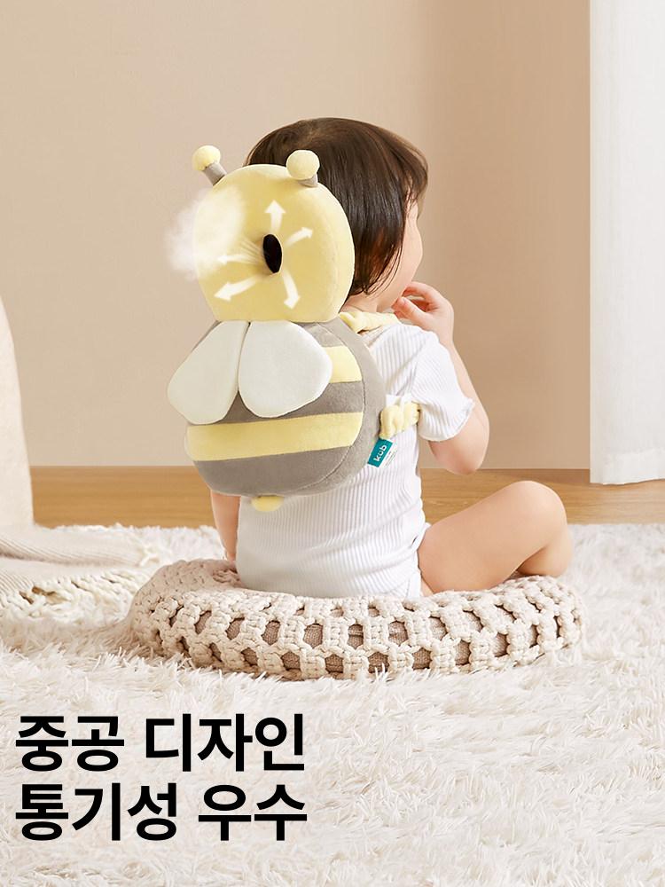 아기 머리 보호대 머리쿵 방지 쿠션 뒤통수 보호대 안전 헬멧 - 상세 이미지 5