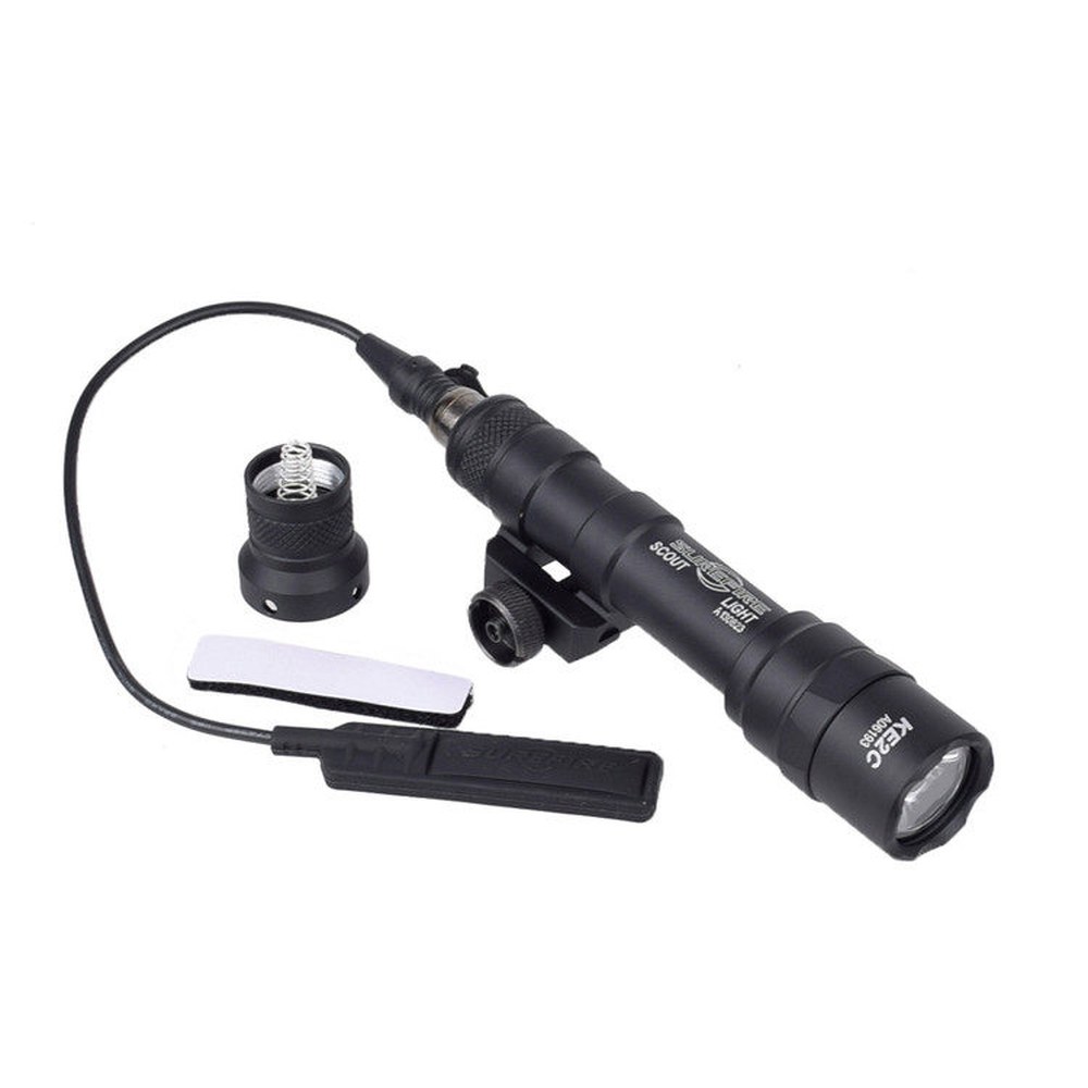 M300A 배터리 tactical 16340 airsoft m600c sf 충전기 피카티니 레일 2개 16340 배터리 2개 충전기 - 상품 이미지