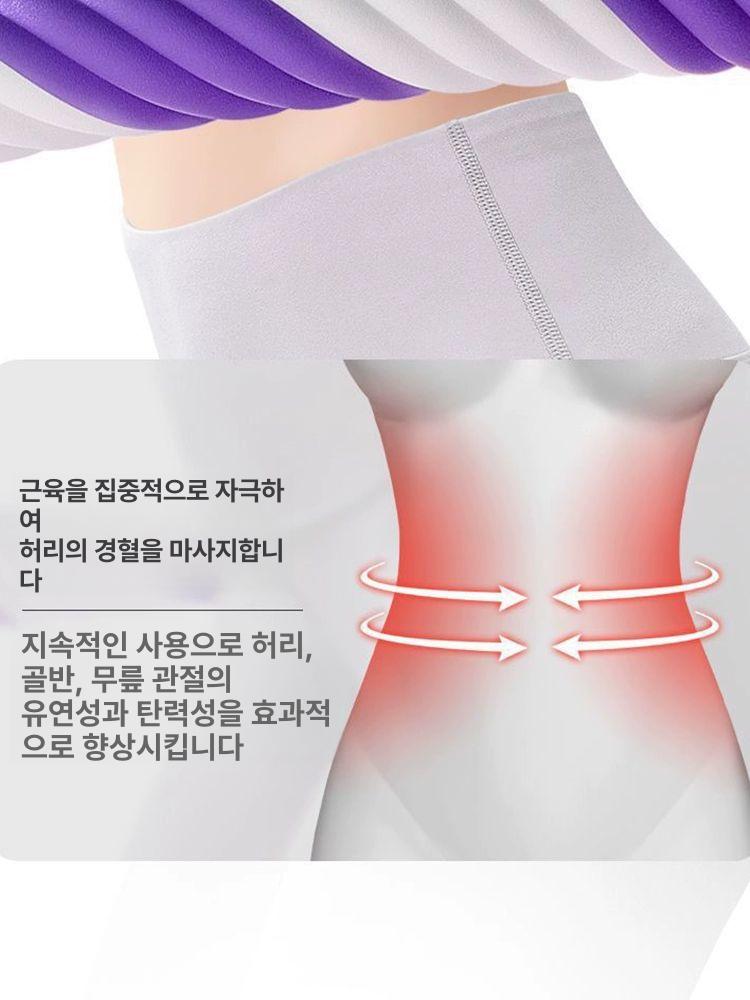 무거운 훌라후프 복부 다이어트 지압 조절 성인용 허리 피트니스 초보자용 복근 - 상세 이미지 2