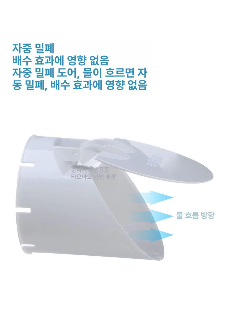 배관 체크밸브 연결구 역류방지 부품 튜브 폐쇄형 가로관 - 상세 이미지 3