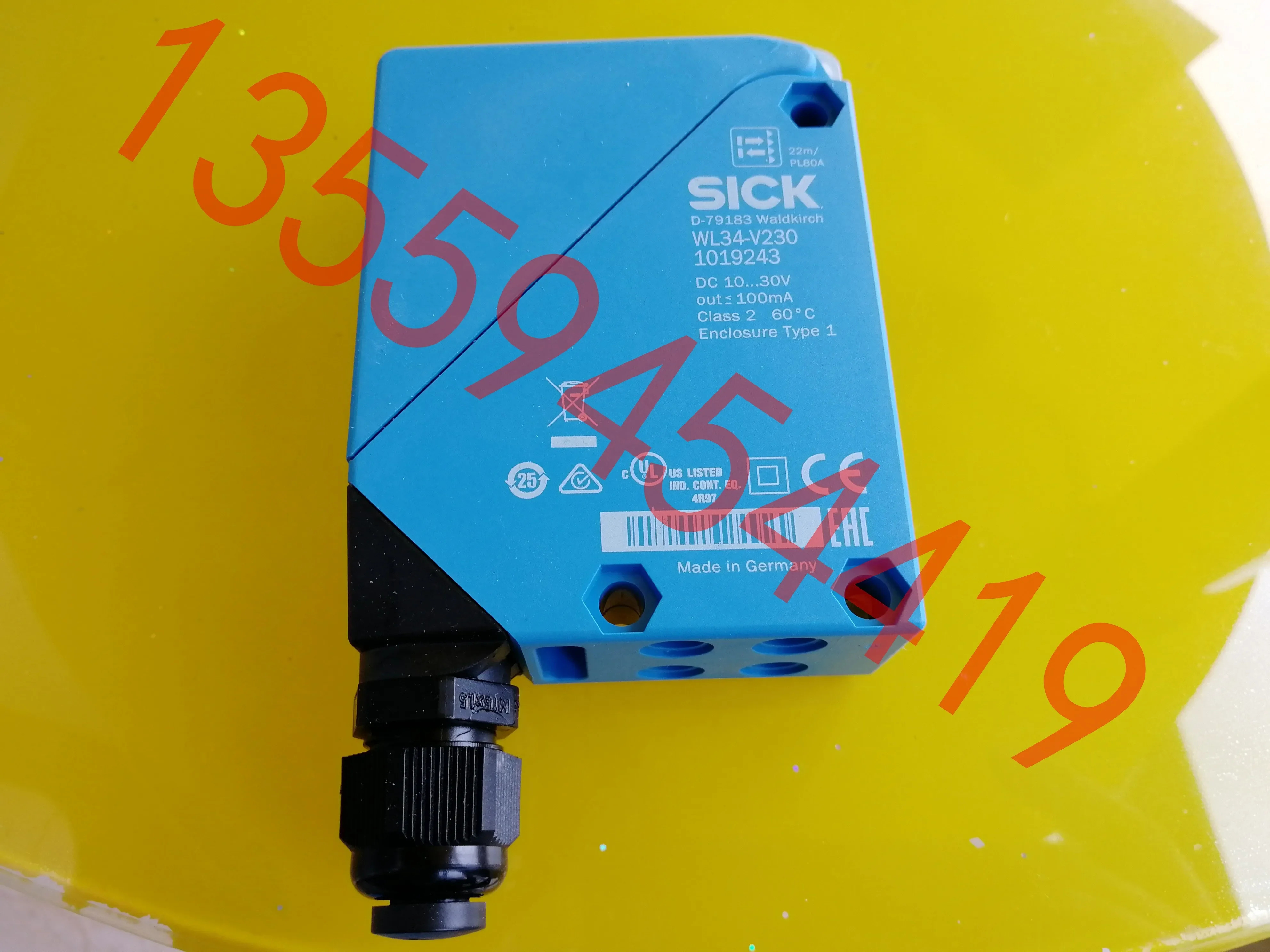 2025.4 SICK 전기 센서 WL34-V230 패키지 WT34 R230 B430 220