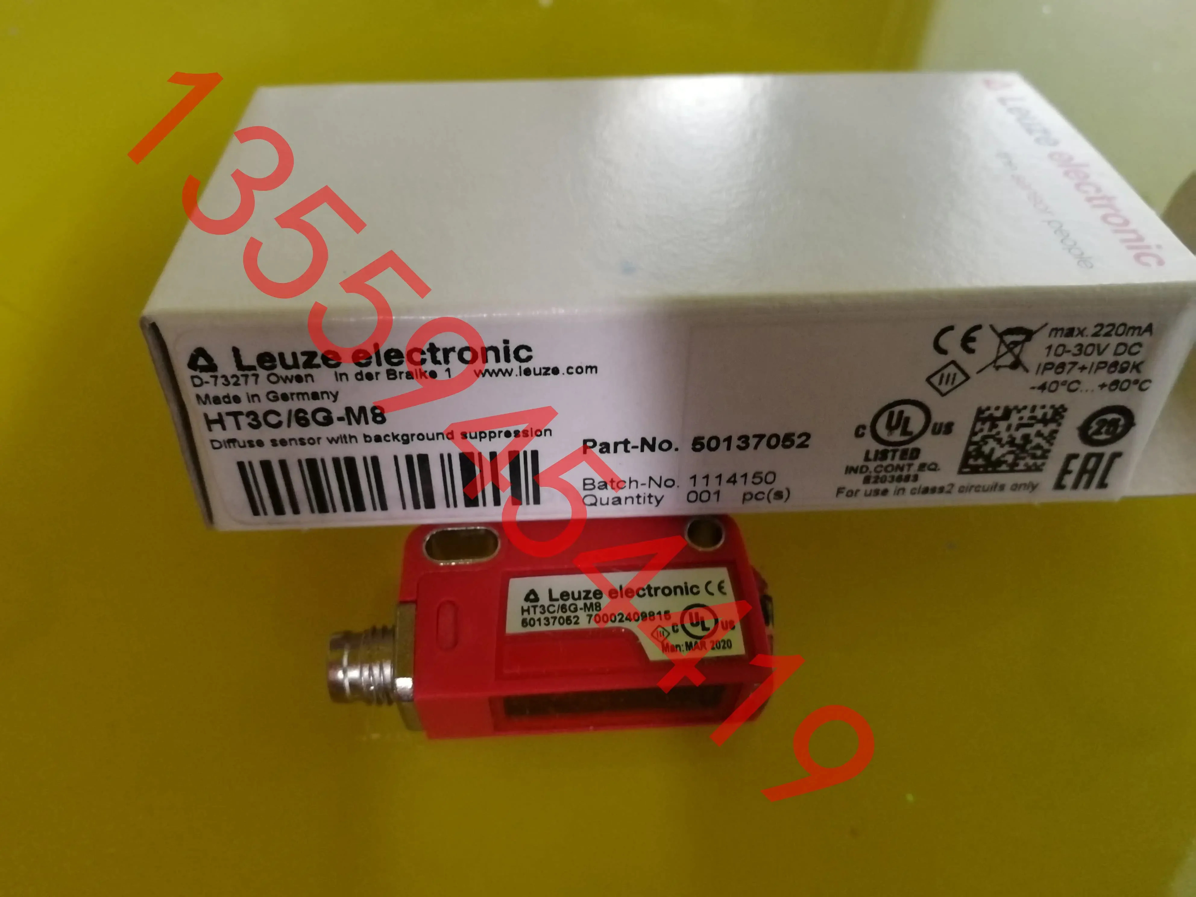 2025.4 LEUZE 광전센서 HT3C/6G-M 8 교섭 납품 50137052