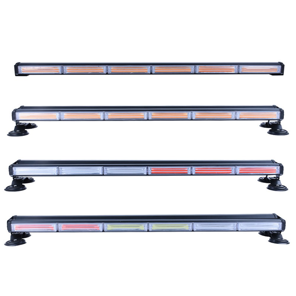 차량용 자동차 경광등 화물차 경고등 렉카 싸이키 led 1 2단 L형거치대 30CM 12V24V공용 - 상세 이미지 2