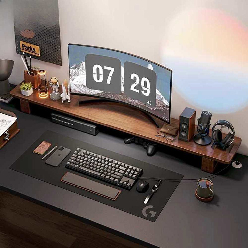 모니터 1개입 1200 1 다이 PC/휴대폰 듀얼 태블릿 거치대 받침대 선반 스탠드 와이드 1 태블릿 PC/휴대폰 거치대 1개입 - 상품 이미지