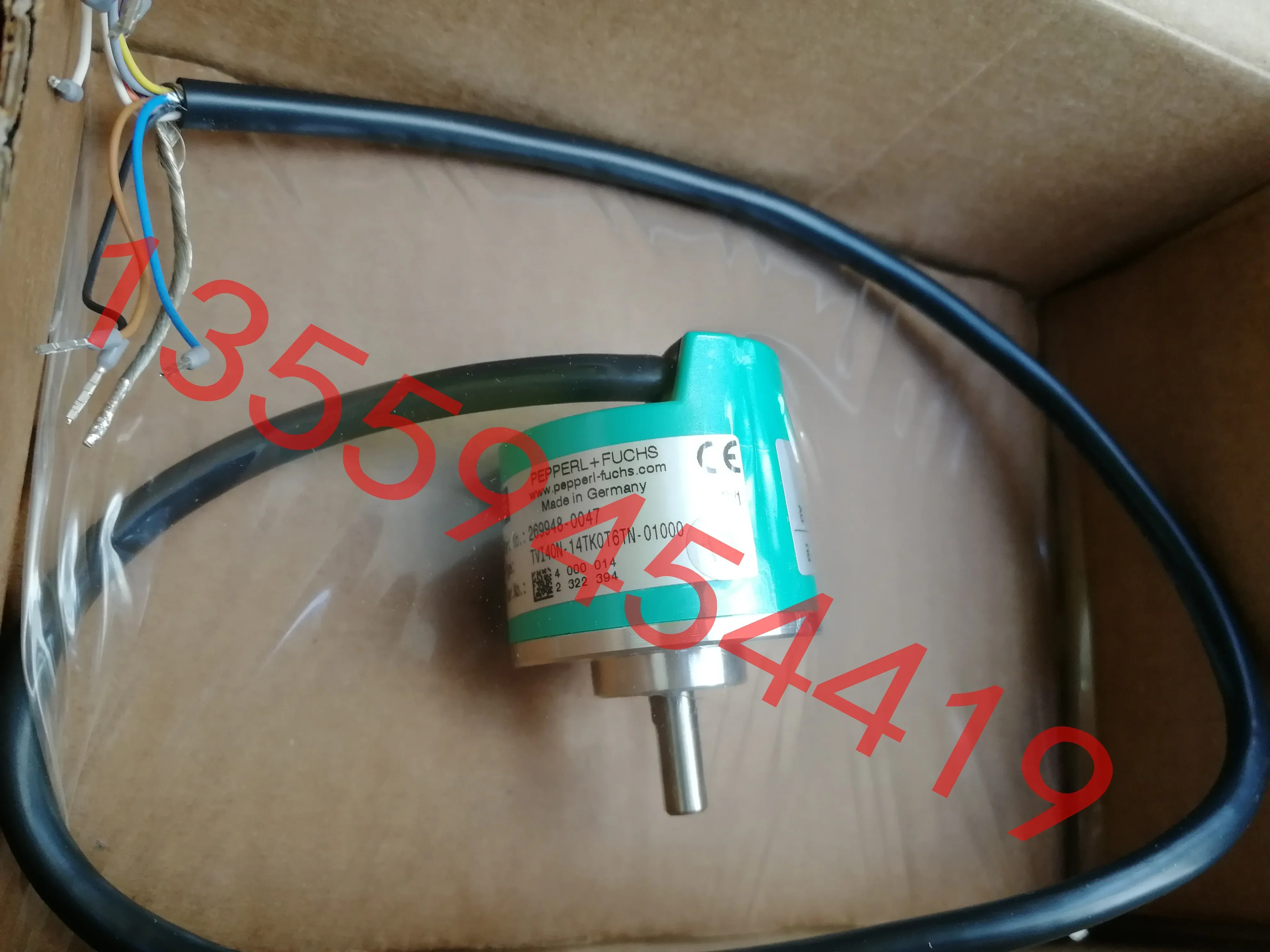 2025.4 PF Beijiafu 인코더 TVI40N-14TK0T6TN-01000 원본