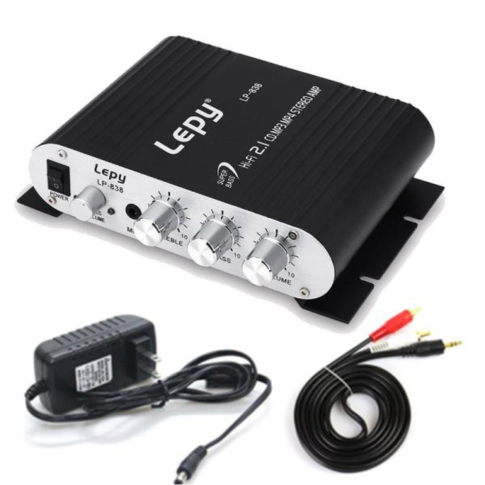 3A 스피커를 Lepy 연결 케이블 포트 C 오디오 AUX 12V3A POWER 패널 입력 1 블루투스 멀티플렉서 POWER C 미 - 상품 이미지
