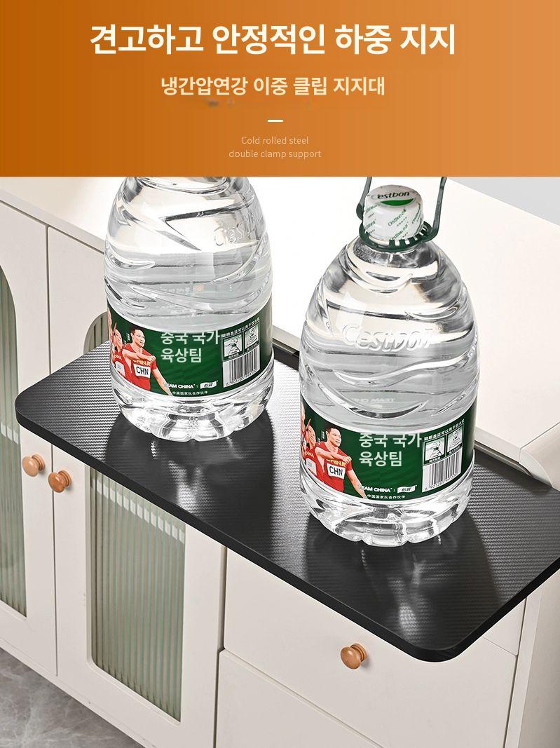 데스크 책상연장선반 키보드슬라이드 연장판 책상확장보드 받침대 키보드선반 이미지 6