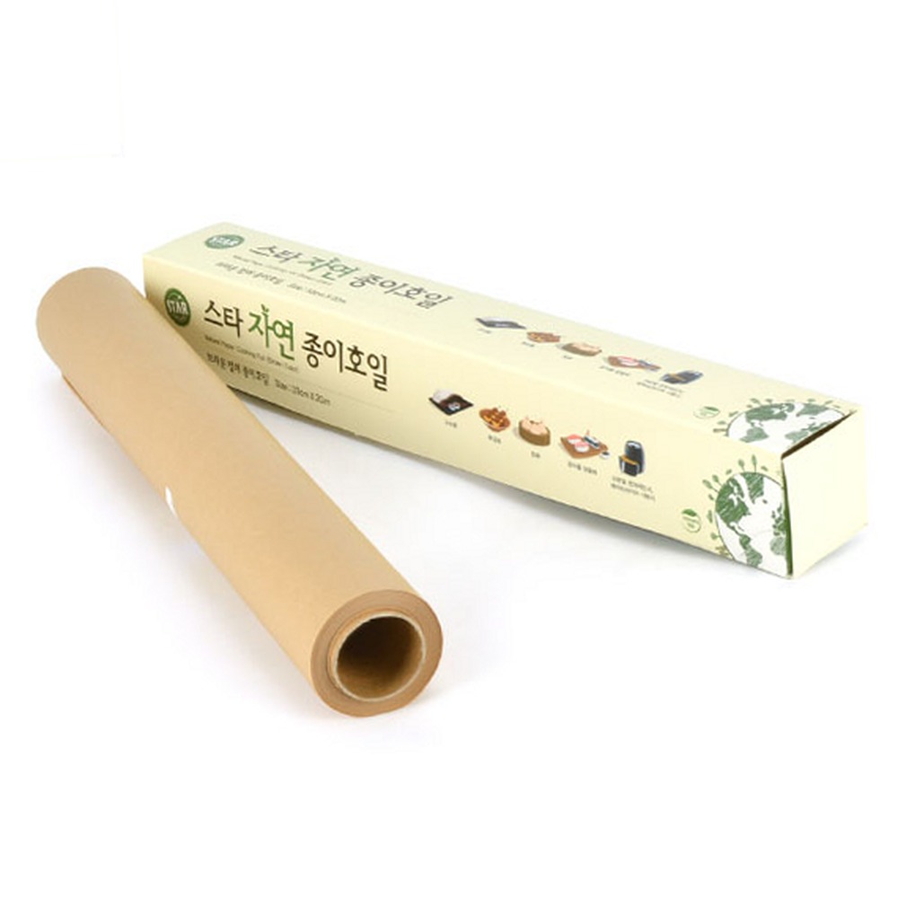 에어프라이어용음식조리쿠킹페이퍼 기름흡수기름사용감소오븐페이퍼 천연펄프일회용종이호일 30호 - 상품 이미지