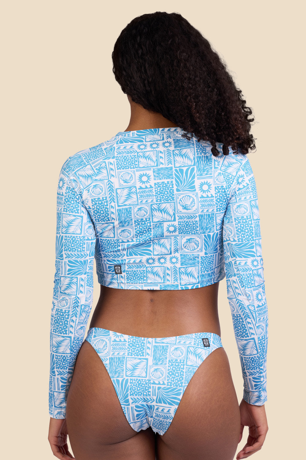졸린 래쉬가드 Moana Long Sleeve Cropped Swell - 상세 이미지 4