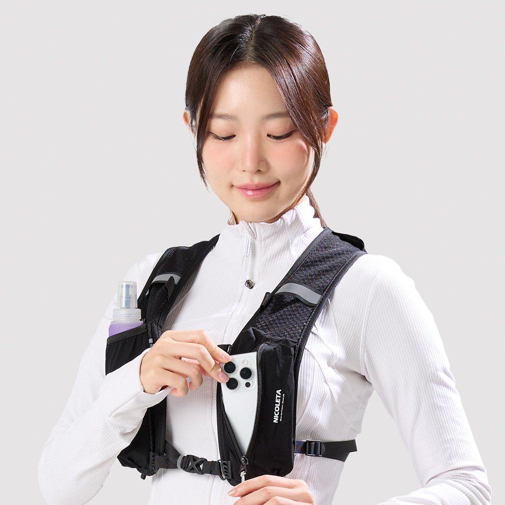 니콜레타 트레일 러닝 베스트 조끼 런닝 마라톤 - 상품 이미지