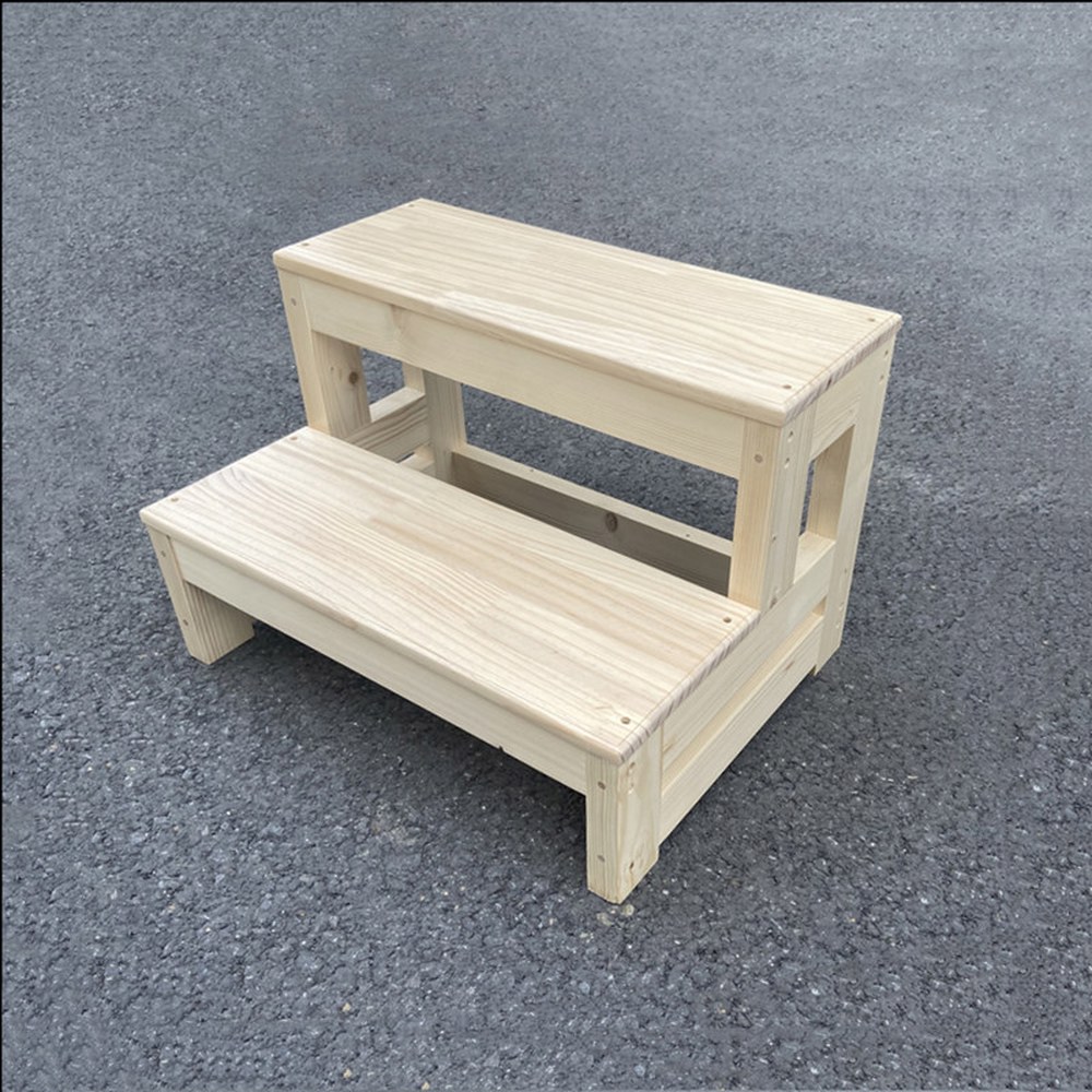 애견스텝미니 나무계단 플랫폼 원목 무발 소형 폭40깊이40높이30 무도장 40cm 계단 색상 중량 스몰원목페인트 나무 조립식 스몰원목페인트 폭40깊이40높이30 - 상세 이미지 2