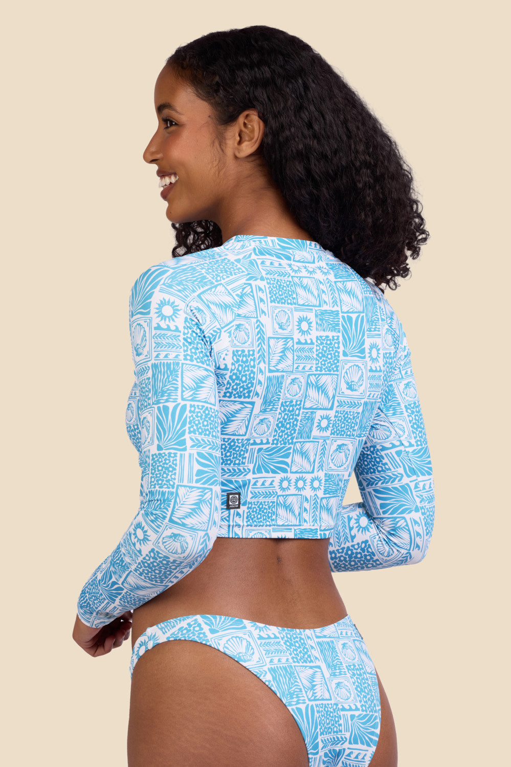 졸린 래쉬가드 Moana Long Sleeve Cropped Swell - 상세 이미지 2