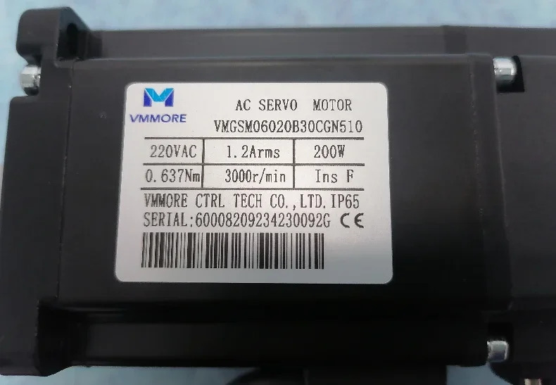 2025.4 / VMGSM06020B30CGN510 미묘VMMORE 서보모터